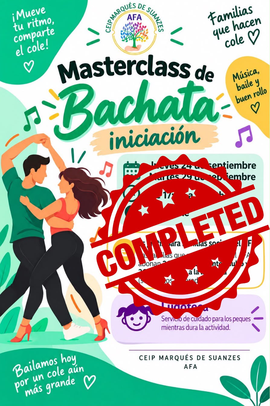 ¡Aforo completo en la masterclass de bachata!